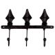 Decorative Black Iron Wall Hooks